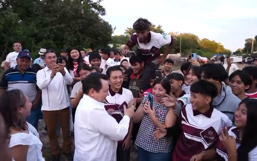 Inician rehabilitación de cancha de fútbol en Ticopó, Acanceh, con inversión de 4 millones de pesos