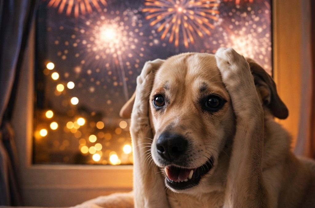 ¿Cómo afecta la pirotecnia a las mascotas?