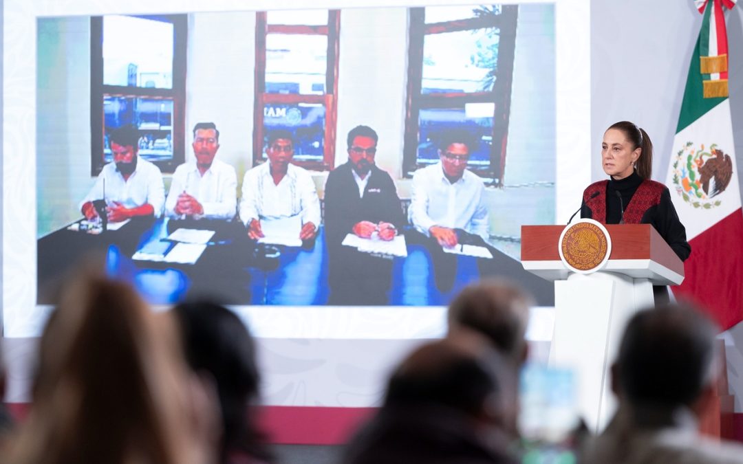 Afirma presidenta Sheinbaum que el Gobierno del México siempre estará cerca de las víctimas