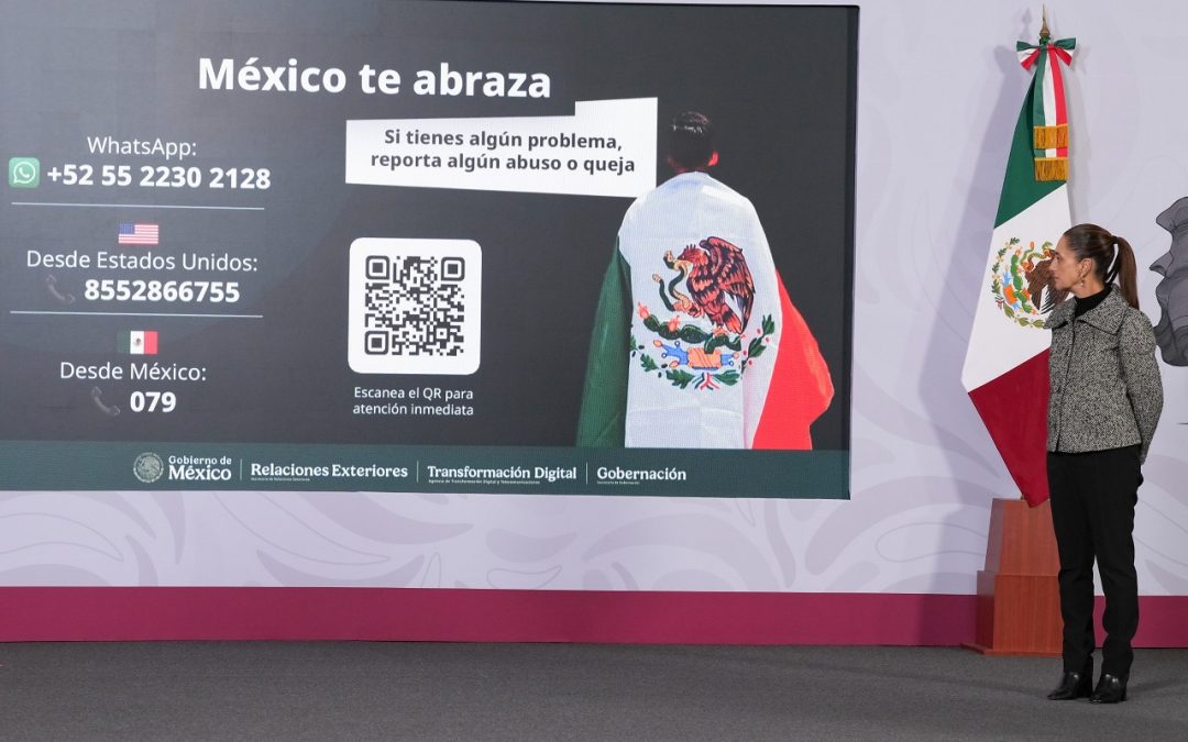 “Nuestra posición es proteger al migrante, no criminalización”: Claudia Sheinbaum