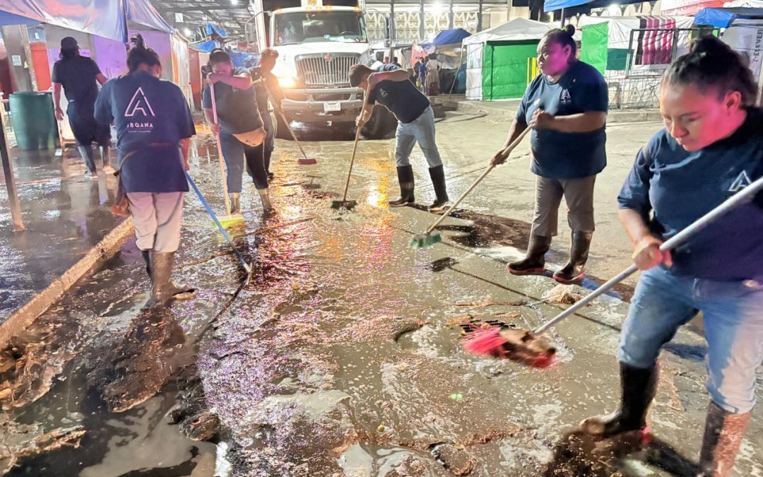 Renueva el Mercado Lucas de Gálvez Segundo Mega Operativo de Limpieza