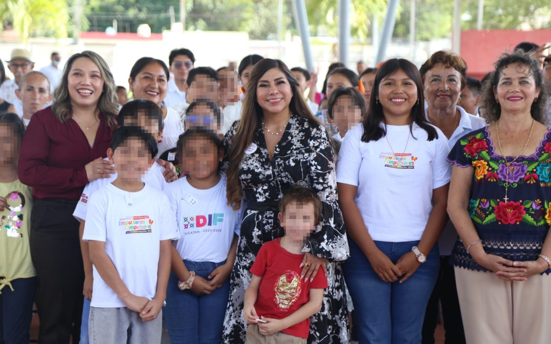 Niñas, niños y adolescentes toman protesta como Impulsores de la Transformación en Yucatán