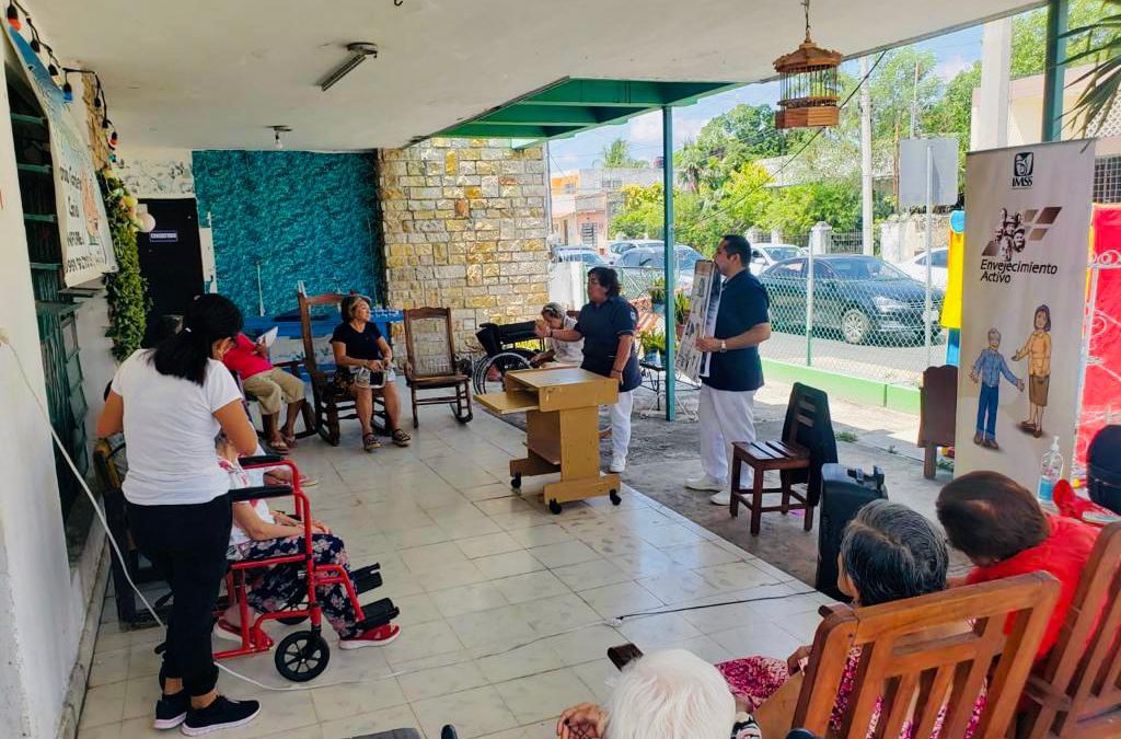 Brinda IMSS Yucatán recomendaciones para cuidar salud de adultos mayores en época decembrina 
