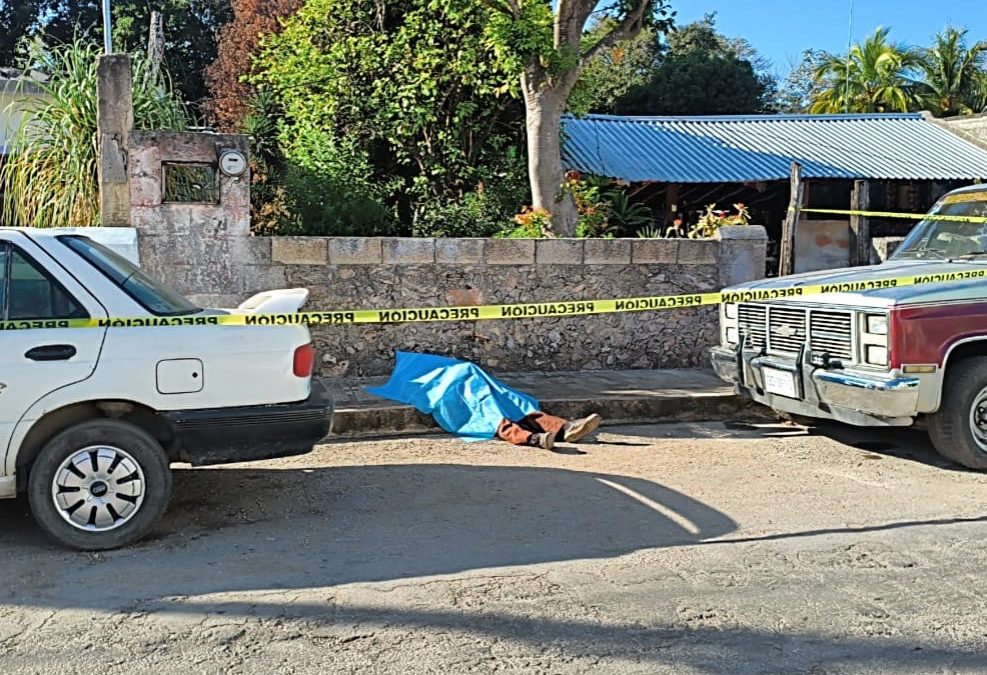 Creyeron que estaba dormido, pero murió en calles de Tizimín