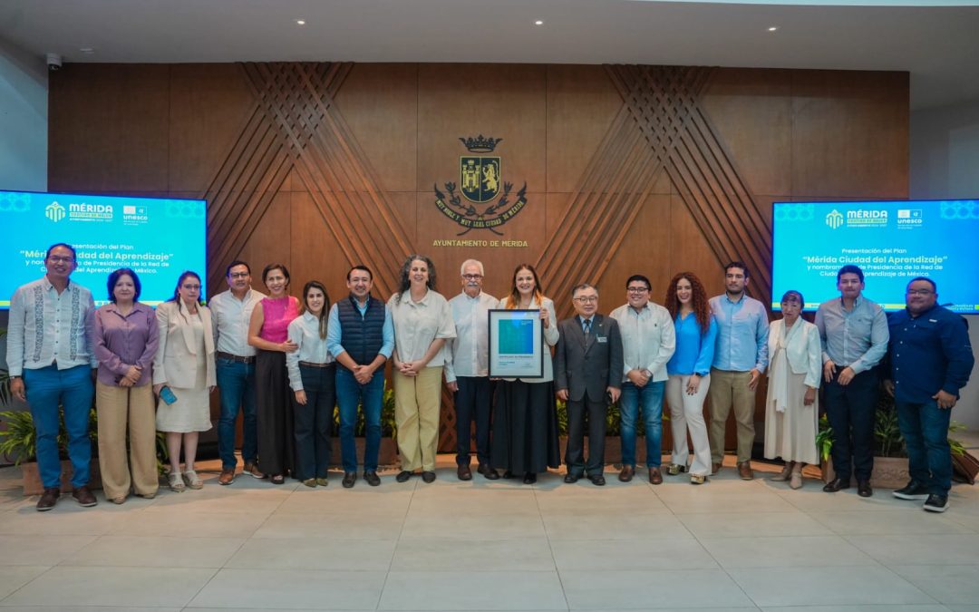 Asume Cecilia Patrón la presidencia de la Red de Ciudades del Aprendizaje de México de la Unesco