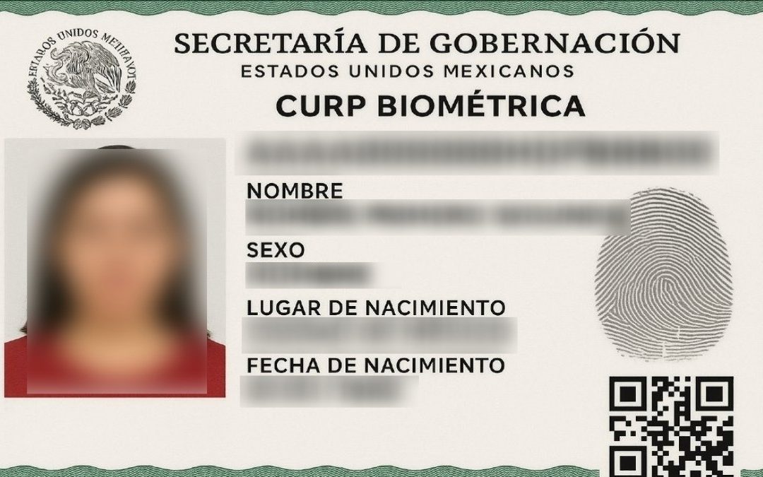 Ya se podrá tramitar en Yucatán la CURP biométrica