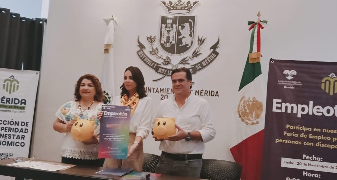 Realizará Ayuntamiento de Mérida Feria del Empleo en Plaza Santos Sur