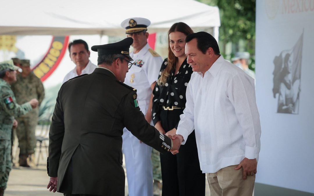 Asiste gobernador a toma de protesta del comandante de la X Región Militar