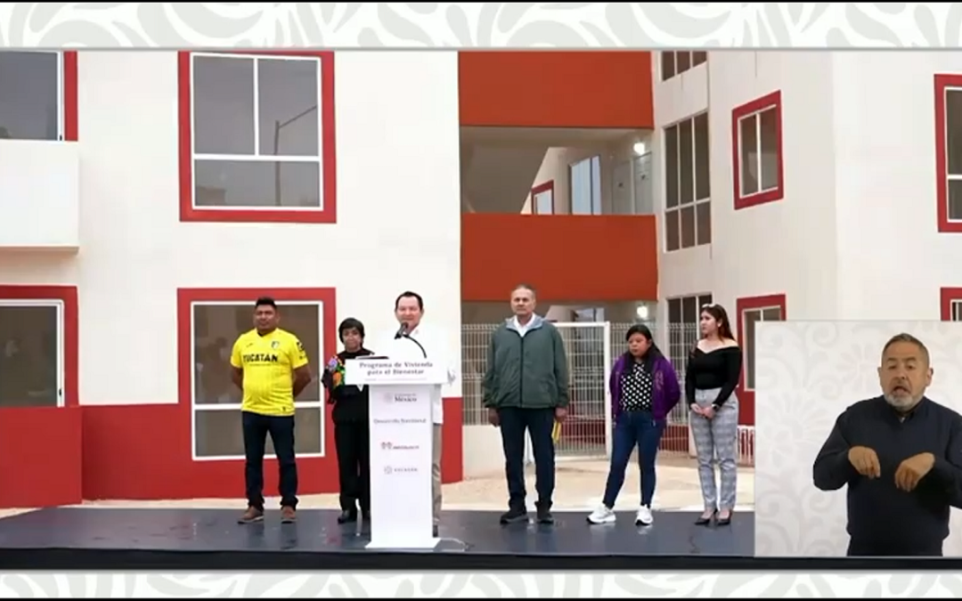 Crearán 70 mil viviendas nuevas para garantizar justicia social en Yucatán