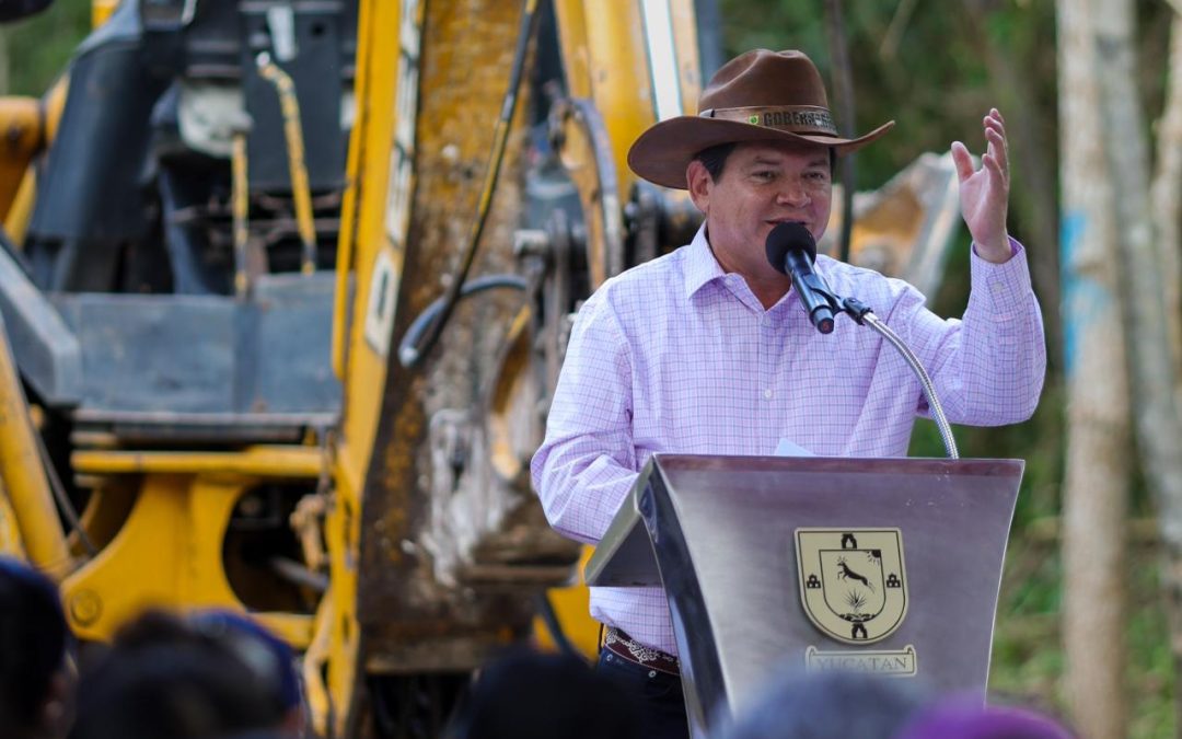 Impulsa Renacimiento Maya rehabilitación de caminos productivos