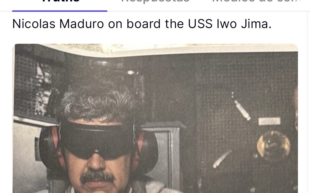 Trasladan a Maduro a Nueva York