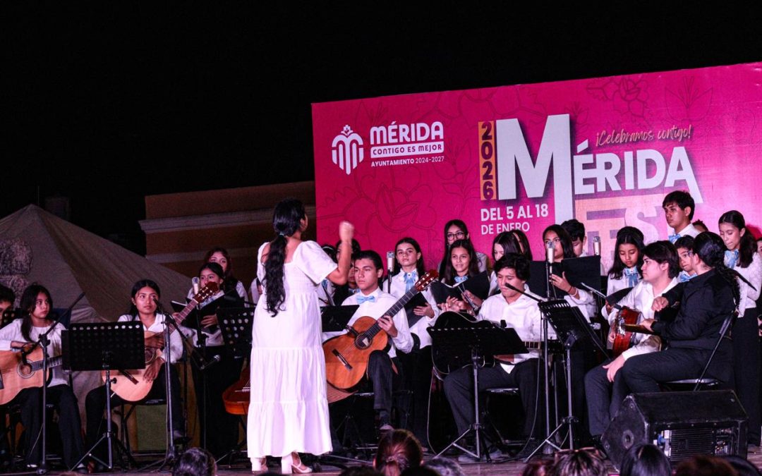 Subió a escena la juventud, en el Mérida Fest