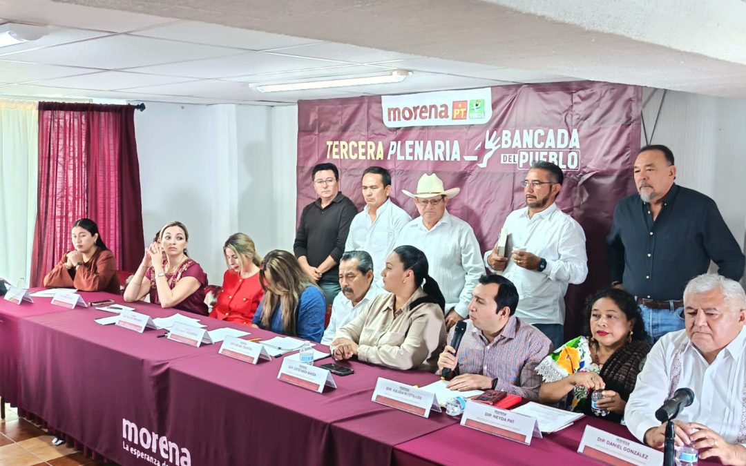 Presentó Morena su agenda de trabajo para el nuevo periodo legislativo