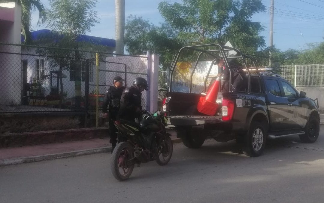 Arrastraba una moto desde la feria de Tizimín y se la retienen