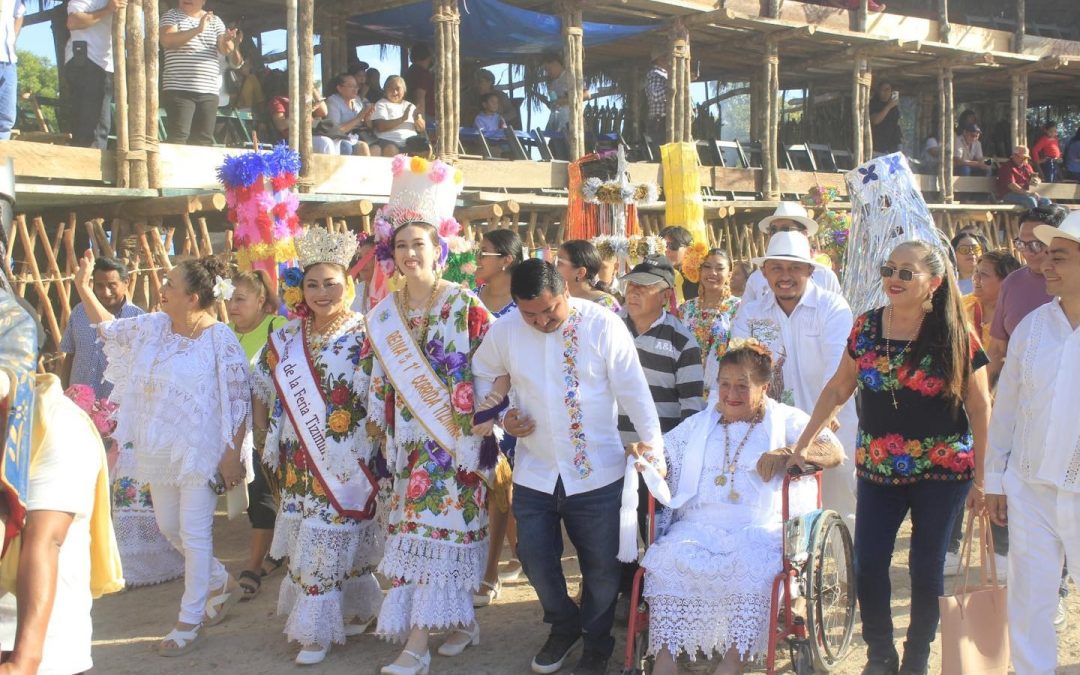 Con fervor festejan la “primera nona” de Tizimín