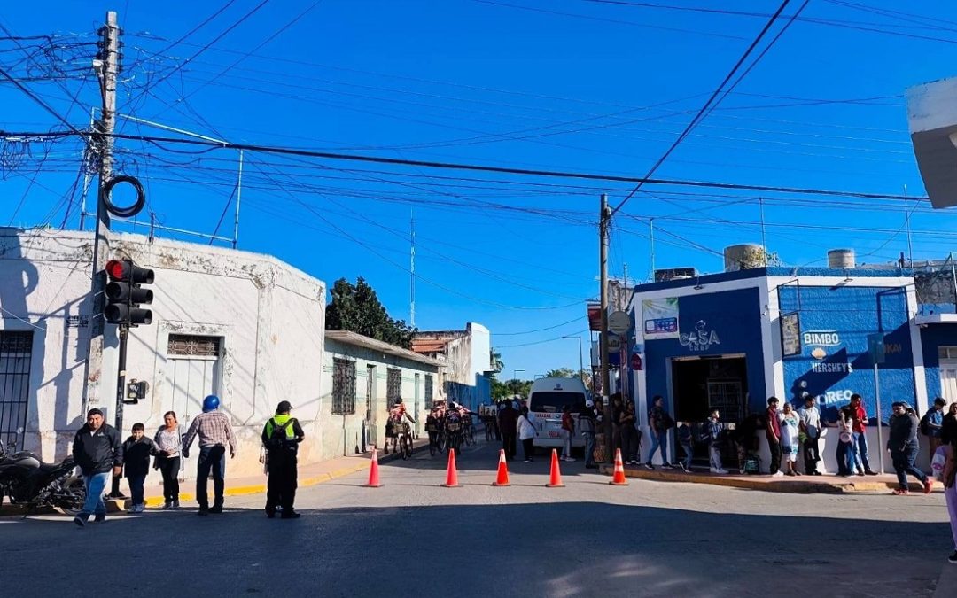 Así funciona el operativo vial de reyes en la feria de Tizimín 