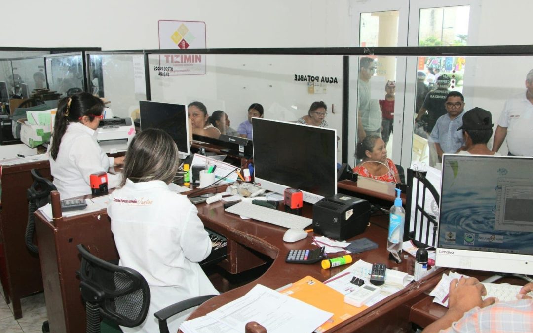 Comienzan los descuentos en el predial y otros servicios en el Ayuntamiento de Tizimín