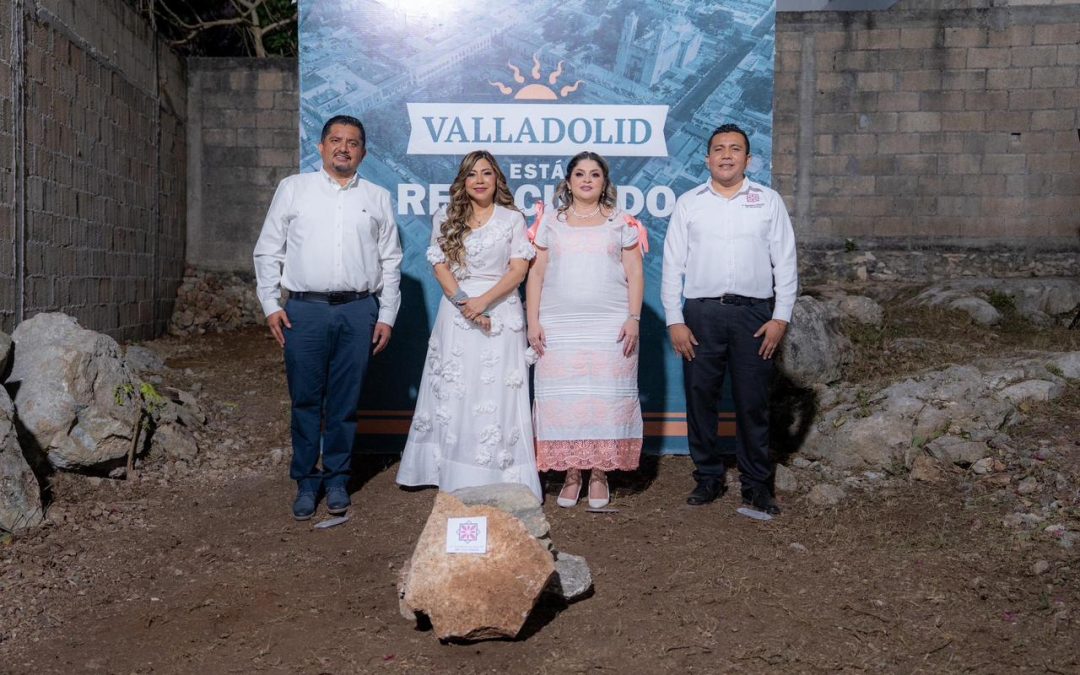 Yucatán fortalece la atención al autismo con la colocación de la primera piedra de la Sala Azul en Valladolid