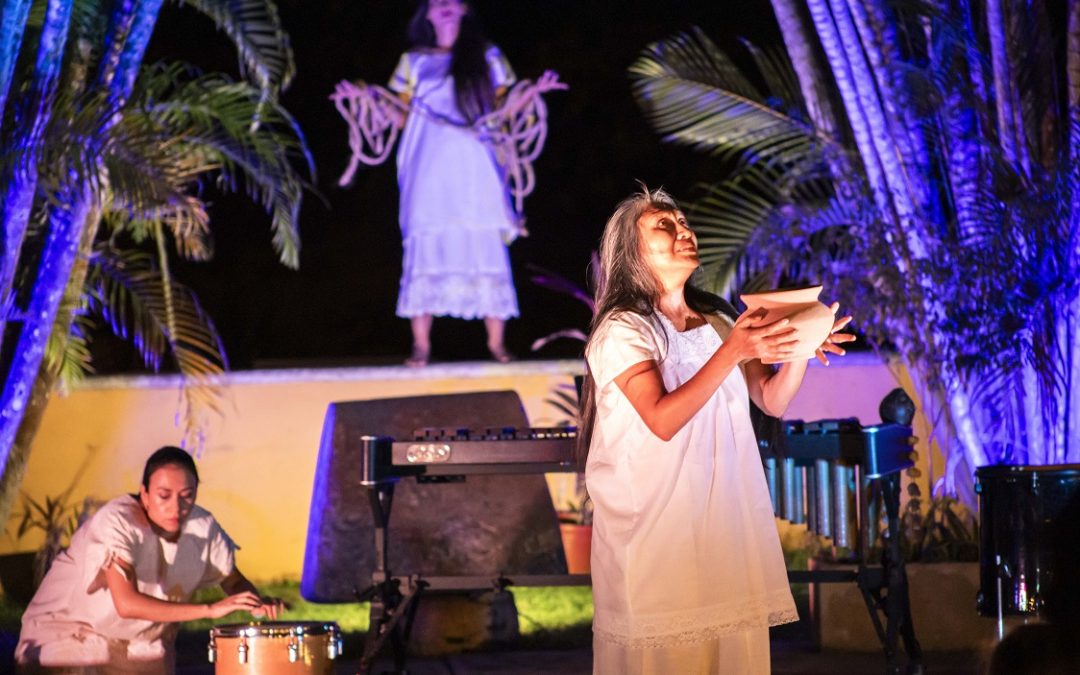 Arte y ciencia se unen en Izamal para crear conciencia sobre el cuidado del agua