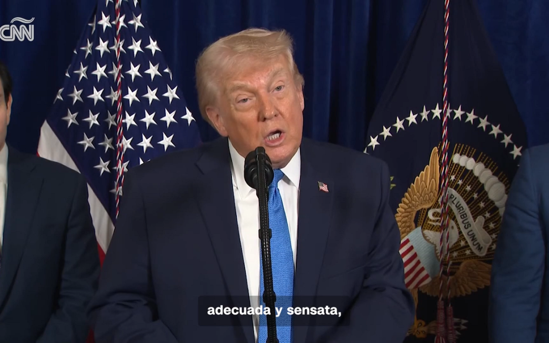 Anuncia Trump que EU asumirá el gobierno de Venezuela