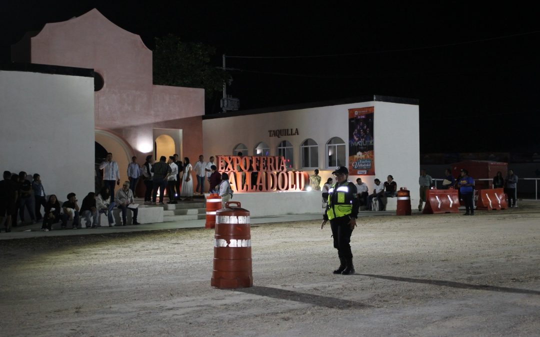 Priorizan seguridad de los visitantes a la expo feria de Valladolid 2026