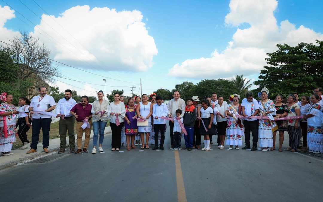 Plan Bienestar Yucatán impulsa obras en los 106 municipios del Estado
