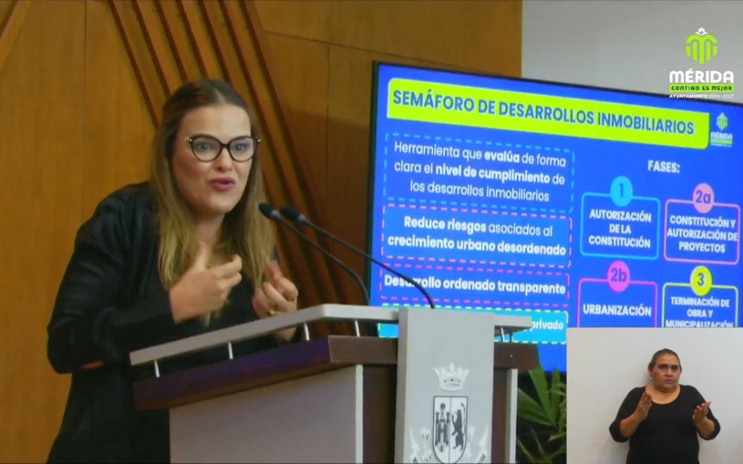Tendrá Mérida un “Semáforo de Desarrollos Inmobiliarios”