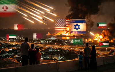 Contraofensiva militar simultánea iraní contra 8 países