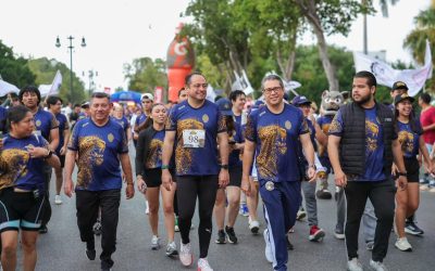 Gobierno del Estado respalda celebración deportiva por el 104 aniversario de la UADY