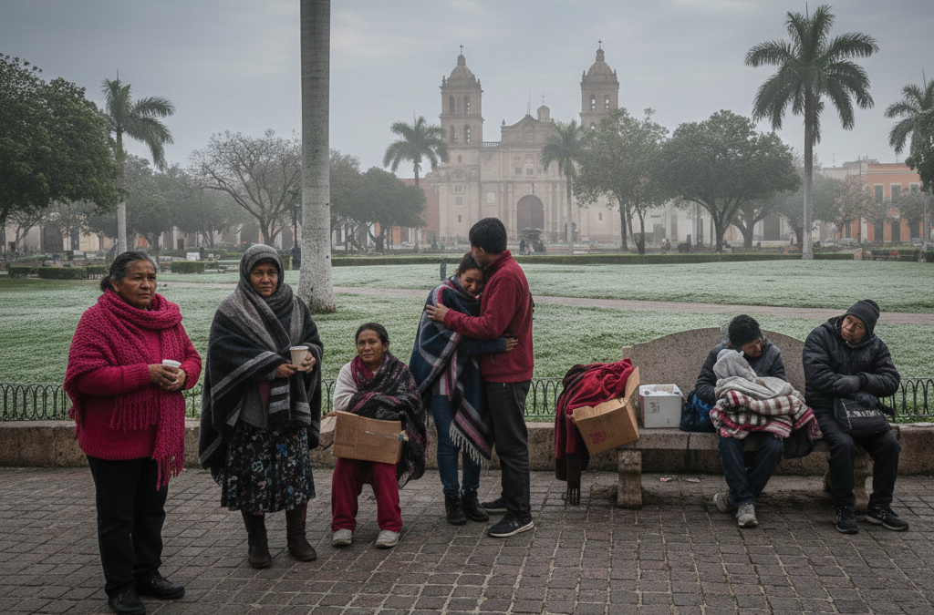 La mañana de este lunes ha sido la tercera más fría que ha registrado la UADY