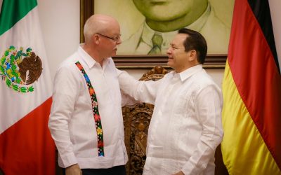 Exploran Yucatán y Alemania áreas de cooperación en desarrollo económico y sustentable
