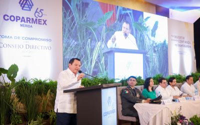 Ante empresarios, Díaz Mena fija postura sobre Reforma Electoral