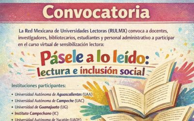 UADY impulsa la lectura como herramienta de inclusión social a nivel nacional