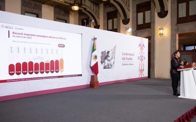Afirma la presidenta Sheinbaum que crecimiento del turismo obedece a grandeza de México y la transformación del país