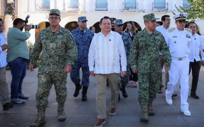 Encabezó gobernador la celebración del Mes del Ejército 