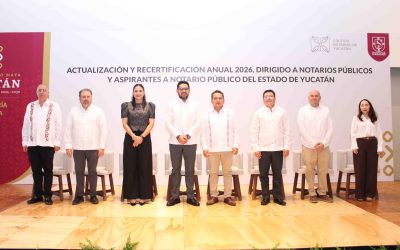 Impulsan Consejería Jurídica y Colegio Notarial actualización de los fedatarios
