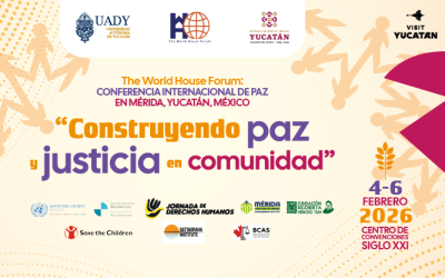Será Mérida sede de Conferencia Internacional de Paz, del 4 al 6 de febrero