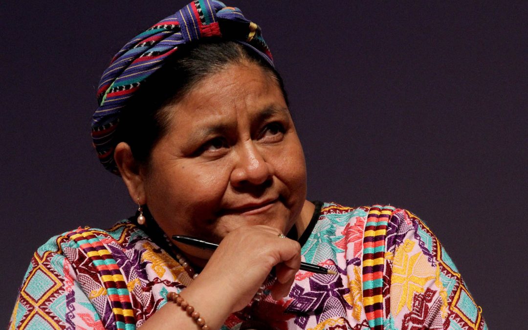 Se reunirá Huacho Díaz Mena con Rigoberta Menchú