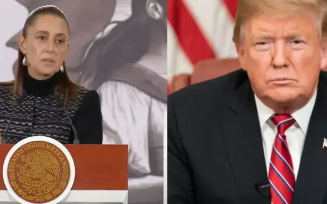 Elogios de Donald Trump para la presidenta Claudia Sheinbaum