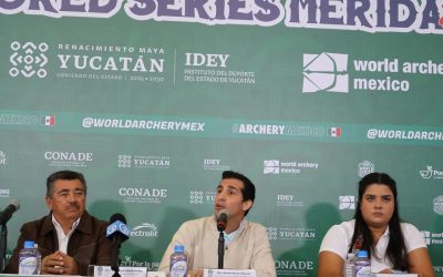 Gobernador Díaz Mena y Rommel Pacheco traen a Yucatán la Serie Mundial de Tiro con Arco Bajo Techo 2026