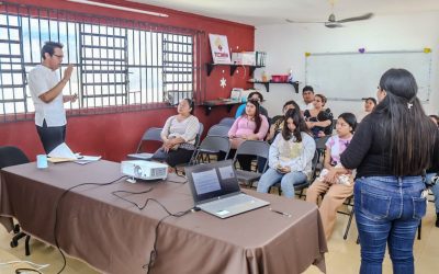 Resuelven dudas en procesos de certificación a estudiantes tizimileños de prepa abierta 