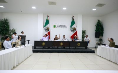 Intensa jornada legislativa en el Congreso de Yucatán