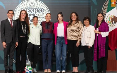 Presidenta Sheinbaum presenta el concurso “Representa a México en la inauguración del mundial”