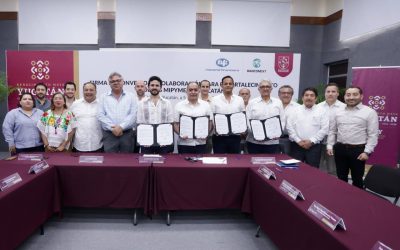 Gobierno de Yucatán y Nacional Financiera suman esfuerzos para impulsar a las MiPyMEs