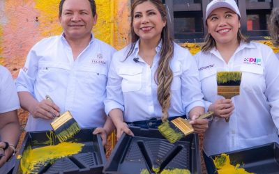 Promueve “Pintemos Juntos” la transformación de Sisal, a través del Gobierno del Estado
