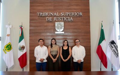 Se integran nuevos magistrados al pleno del Tribunal Superior de Justicia del Estado