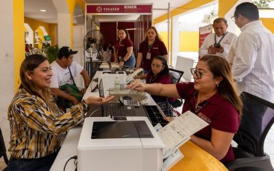 Inauguran la Ventanilla Única Estatal Móvil en Acanceh